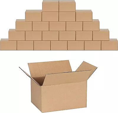 Shipping Paper Boxes Packing Mailing Cardboard Paper Size 8X6X4 Inches Moving • $36.99