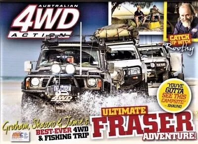 AUSTRALIAN 4WD ACTION: Ultimate FRASER ISLAND Adventure! DVD 211 TV SERIES R0 • $6