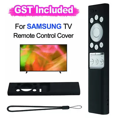 Black Remote Control Case For Samsung TV BN59-01300C 01304A Dust Silicone Cover • $7.01