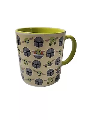 The Mandalorian Baby Yoda The Child Coffee Tea  Mug Cup Star Wars Green 20 Oz. • $15