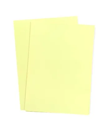 A4 Pastel Yellow 220gsm Card (29x21cm) Art & Craft  • £2.35