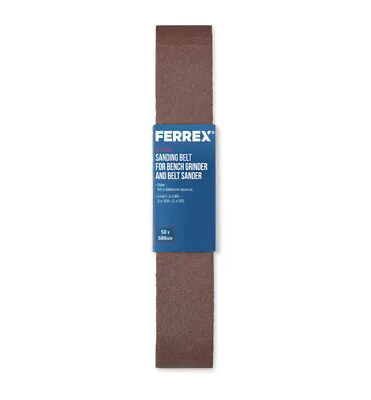 £8.95 • Buy Ferrex Bench Sanding Belts For Ferrex Belt Sander & Bench Grinder 50x686mm 6Belt
