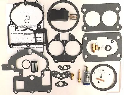 Carburetor Kit For Mercruiser Mercarb 2 BBL Carb OEM  W/ FLOAT 3302-804844002 • $59.95