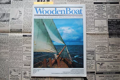 WoodenBoat Magazine  Rebuildng A Canoe  Jul / Aug 1979 No. 29 - M-030 • $16.32