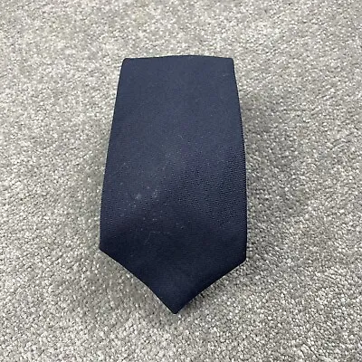£2.50 • Buy Vintage Rooster Tie Men’s Polyester & Wool Blend Solid Navy Blue Necktie Formal.