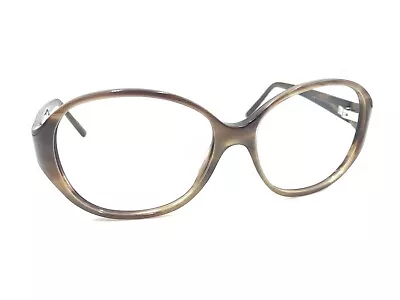 Maui Jim Ginger MJ 221-01B Brown Round Sunglasses Frames 59-17 130 Italy Fashion • $64.99