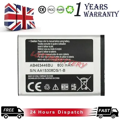 New Battery AB463446BU For Samsung X210 X300 X500 X510 X520 X530 X540 X630 X680 • £11.66