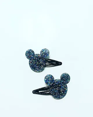 Handmade Hair Bows - Disney - Mickey And Friends - Mickey  #25 Hair Clips • $3