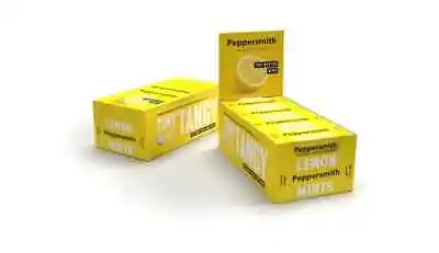 Peppersmith 100% Xylitol SICILIAN LEMON Flavour Mint Pocket Packs (Pack Of 12) • £18.99