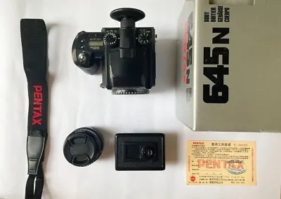 Pentax 645N Medium Format SLR Film + 75mm F2.8 • $650