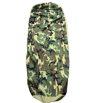 USGI Military WOODLAND Bivy Cover Waterproof Goretex Sleeping Bag Cover EUC! • $89.99