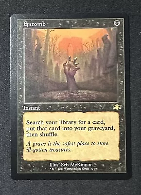 Entomb Dominaria Remastered Mtg X1 Free Shipping • $8