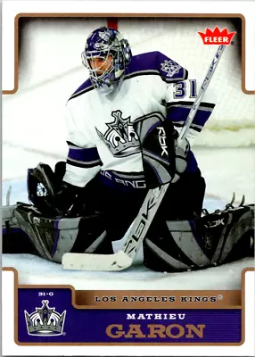 Mathieu Garon 2006 Fleer #91 Los Angeles Kings • $1.63