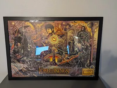 Lord Of The Rings Two Towers By Ise Ananphada Ltd X/125 Print Poster MINT Mondo • $200