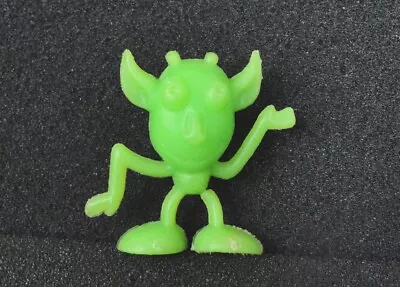 Vintage Small Green ALIEN MONSTER Creature ~ Prize Or Cereal Premium Toy Figure • $8