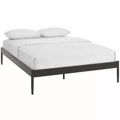 Modway Elsie King Platform Bed In Brown • $121.04