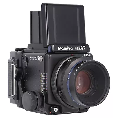 Mamiya RZ67 PRO II With Sekor Z 110mm F2.8 W 120 Film Back Waist Level Finder • £2424.82