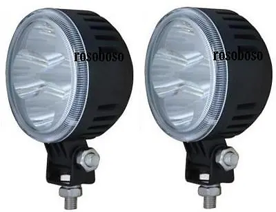 2x 9W Headlights Spot Carrier Epistar LED Light Offroad SUV Truck 4x4 Boat 4WD • $18.59