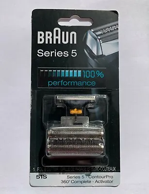 Braun 51S Replacement Foil & Cutter Blades Shaver 8585 8595 8985 8975 8995 Part • $49.99