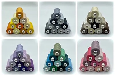 £11.99 • Buy Coats Moon Sewing Machine Polyester Thread Wholesale Box Of 10 