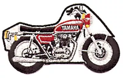 Vintage Motorcycle Patches 1960s 1970s Original Set Of 2 Yamaha Motorcycles NOS • $66.72