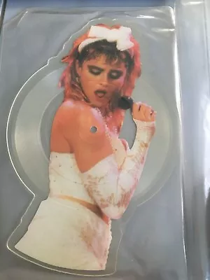 Madonna Angel 7” Picture Disc Vinyl Shaped 1986 Limited Edition • $101.78