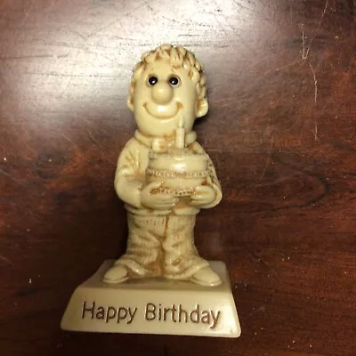 Vintage Paula & F R W BERRIES CO FIGURINE Happy Birthday G1 • $11.88