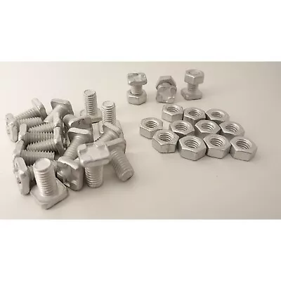£9.09 • Buy Greenhouse Bolts & Nuts 11mm Aluminium SQUARE Head Bolts Greenhouse Accessories 