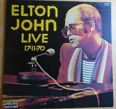 £8.50 • Buy Elton John, Live 17.11.70, LP Album  (SHM942) 1970