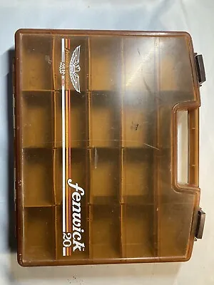 Vintage Fenwick Woodstream Fenwick 20 Tackle Box. Vintage Fishing Gear • $20
