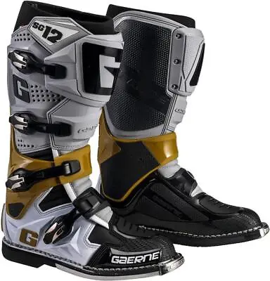 Gaerne SG-12 Boots - Grey/Magnesium/White • $575.99