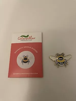 Caterpillar Magnetic Needle Minder - Bee • £7.50