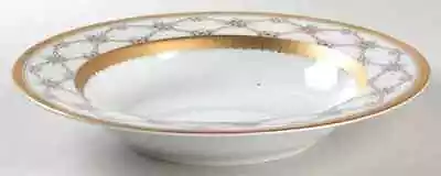 Faberge Rose Trellis Rimmed Soup Bowl 2203972 • $99.95