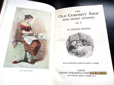 Old LONDON EDITION The Old Curiosity Shop Charles Dickens Illustrated HB Book  L • £9.50