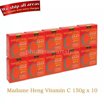 Madame Heng Pomegranate Vitamin C Soap Bar Natural Herb Whitening 150g X 10 Bars • $71.71