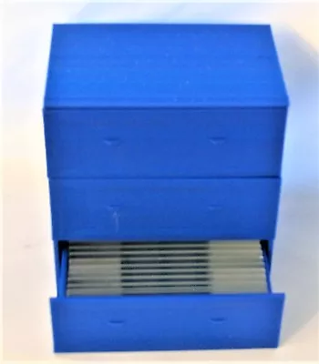 Microscope Slides Storage Cabinet Drawers Mini Box Miniature Desk Lab Furniture • $14.99