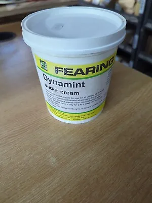 Dynamint Udder Mint Cream Muscle Rub Aches Peppermint 1 Litre Tub • £16