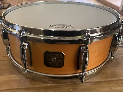 Gretsch 5x14  USA Maple Snare Drum Optional Dunnett Throw-off And Fat Cat Wires • $395