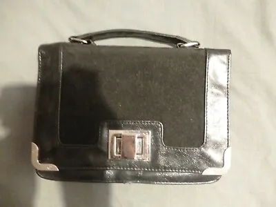 Jane Norman Black Clutch Handbag • £4.99