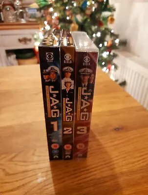 JAG DVD Box Sets 1-3 (Set 3 Still Sealed) Free UK P&P • £20