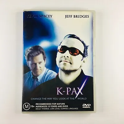$8.95 • Buy K-PAX (DVD 2001) Good Cond, Kevin Spacey Jeff Bridges Sci-Fi Movie, Free Postage