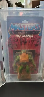 Vintage MOTU Man-At-Arms 8-back Masters Of The Universe MOC Sealed AFA  • $1599