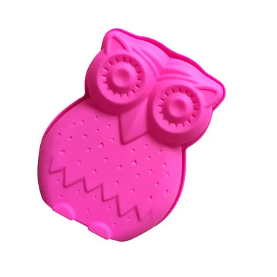 £5.99 • Buy Owl 3D Silicone Baking Cake Jelly Mould Cake Tin Shaping Bake Tool
