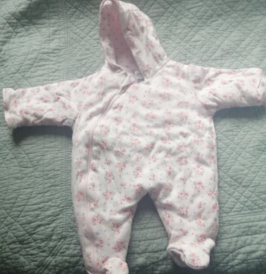 £8 • Buy Snuggle Suit Baby Girl 0 To 3 Months 