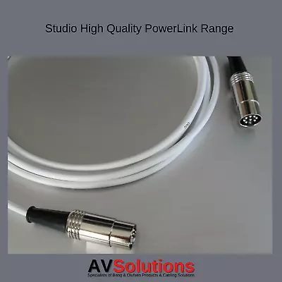 B&O | BeoLab Speaker Cable For Bang & Olufsen PowerLink Mk2 (WhiteSHQ) 10 M • £41.99