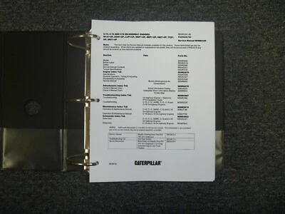 $443.26 • Buy Caterpillar Cat C-15 & C-16 Truck Engine Shop Service Repair Manual 6NZ 7CZ