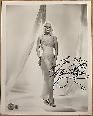 Mamie Van Doren Signed Autographed 8x10 Photo Sexy Blonde Bombshell Beckett ￼ • $169.99