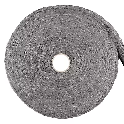 0000 Steel Wool Roll 5Lb 32 Ft Steel Wool Roll Fine Wool 0000 Hardware Cloth Fo • $38.84