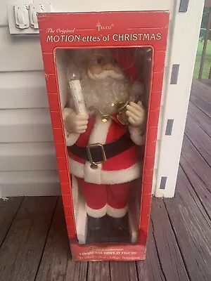 1995 Telco Motionette Animated & Lighted Christmas Santa  24  • $29.95