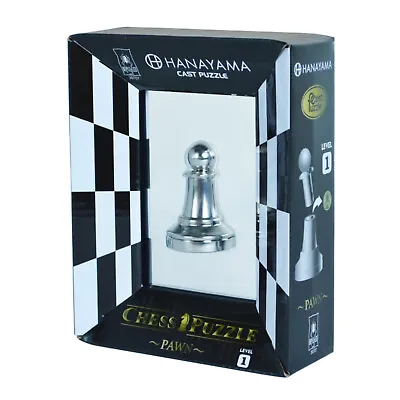Chess Puzzle: Pawn - Level 1 - Hanayama Cast Puzzle - Find The Coin • $24.99
